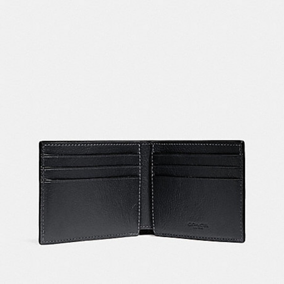 Coach Varsity Stripe Billfold Slim Wallet - Picture 2 of 2